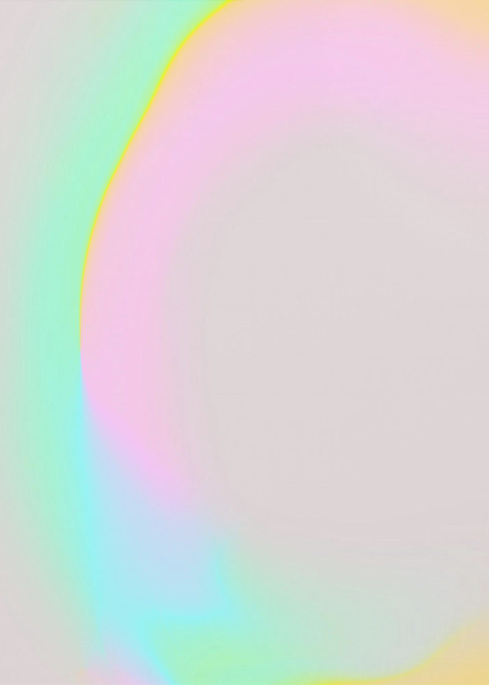 Pastell Glow Curve | Leinwand