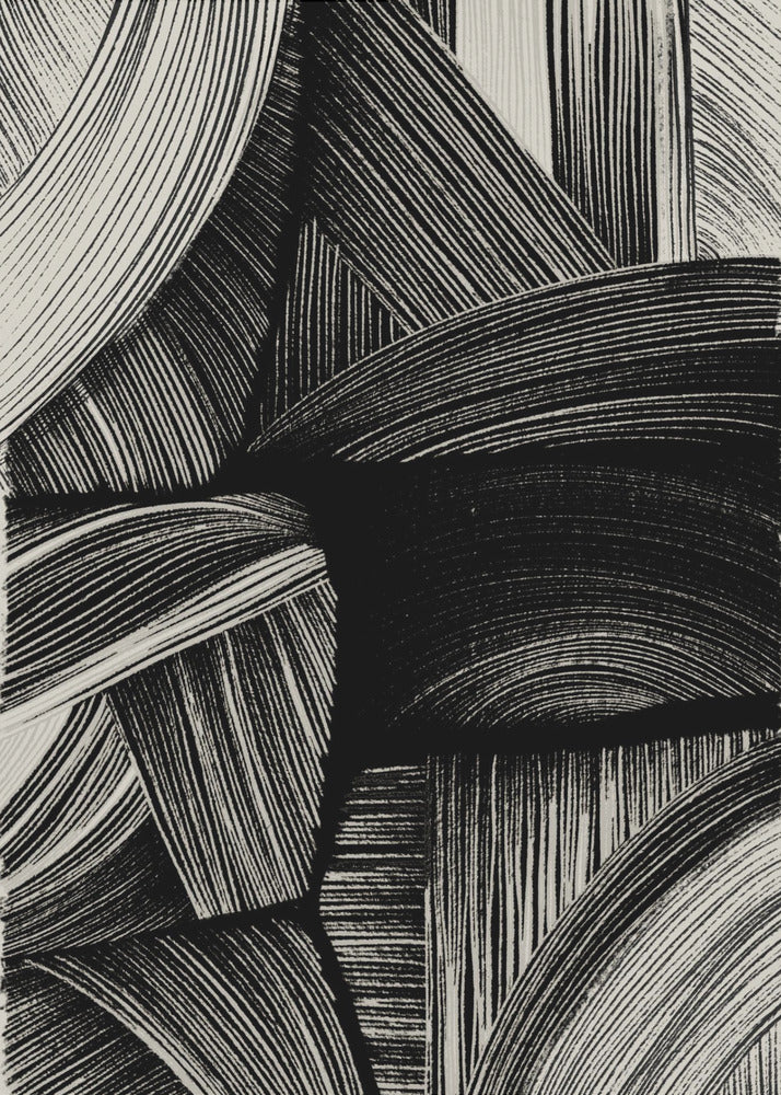Symphonie der geschwungenen Linien | Poster