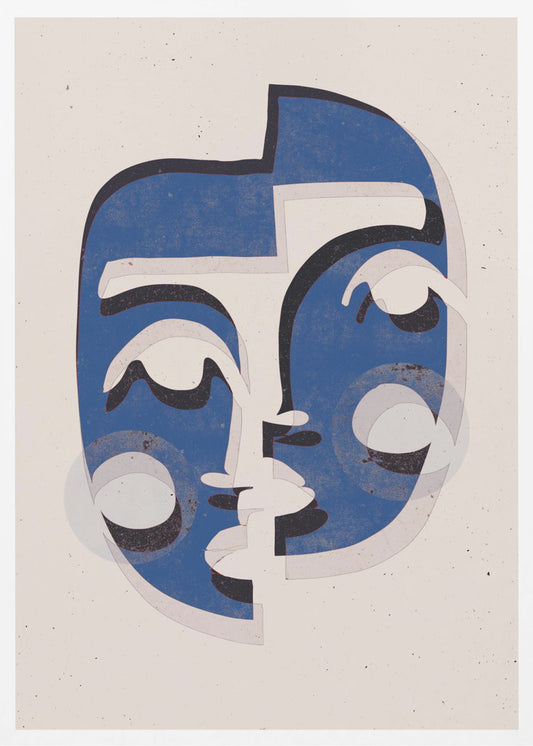 Fragmentierte Gesichter | Poster