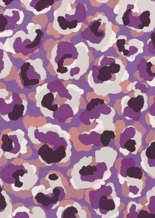 Violetter Wirbelwind | Poster