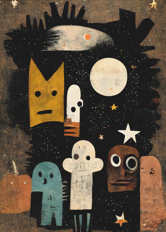 Celestial Facescape | Canvas