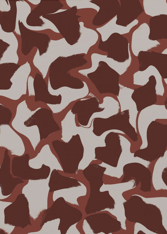 Purpurrote Wirbel | Leinwand