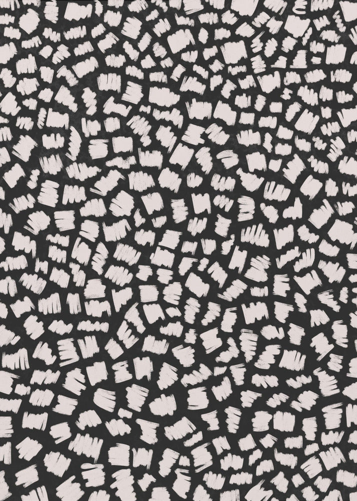 Monochrome Wirbel | Leinwand