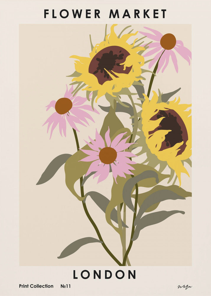 Blumenmarkt. London | Poster