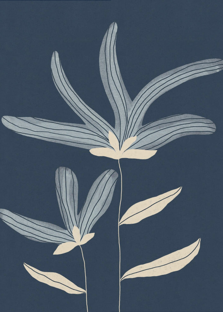 Zwei Blumen | Poster