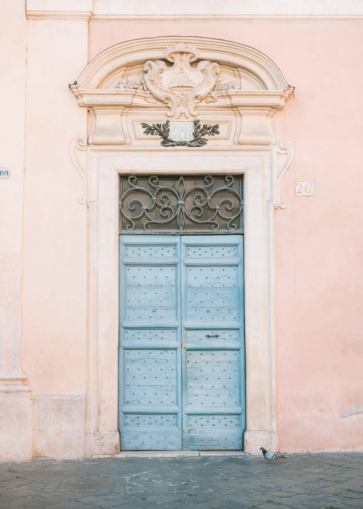 Pastell Trastevere – Rom, Italien, Reisefotografie | Poster