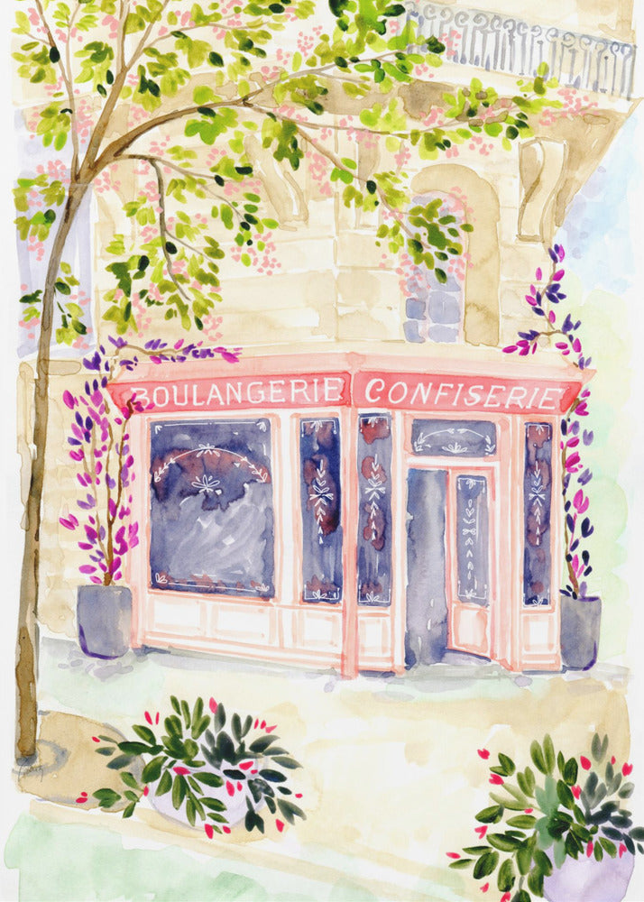 Naive Pariser Bäckerei | Poster