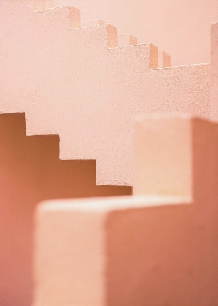 La Muralla Roja Rosa | Leinwand