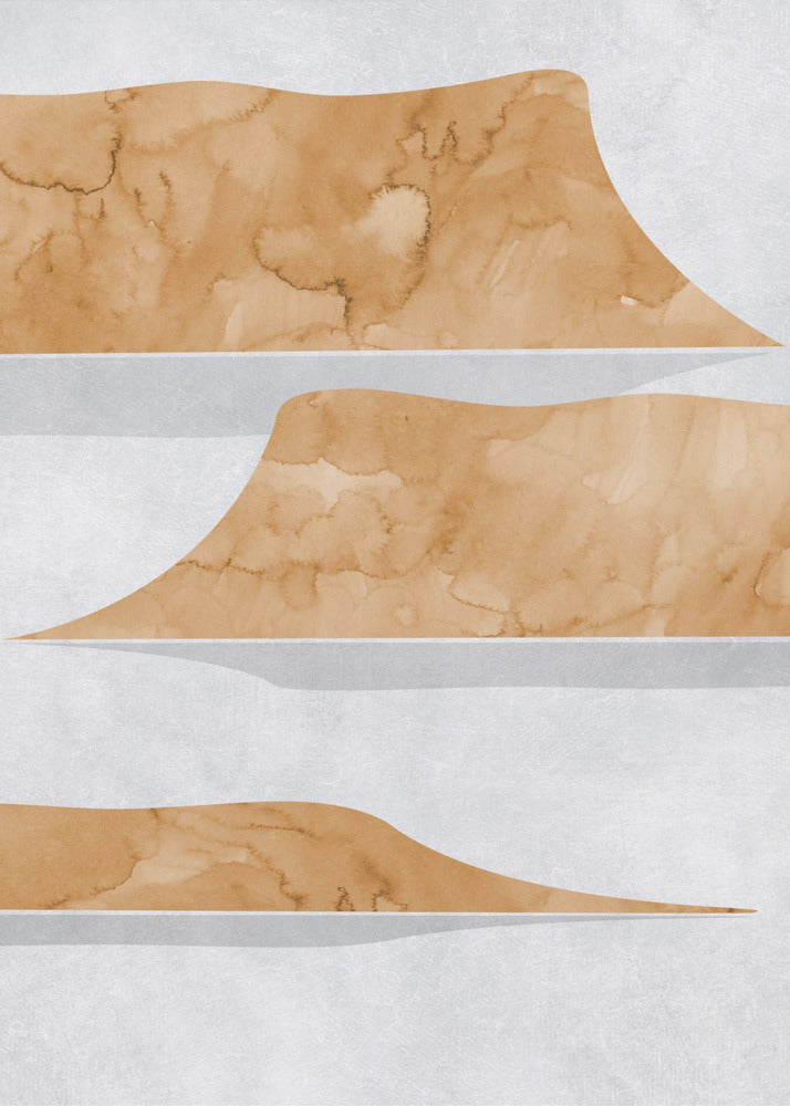 Abstrakte Ansicht des Lake Powell | Leinwand