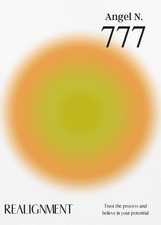 Engel Nummer 777 | Leinwand