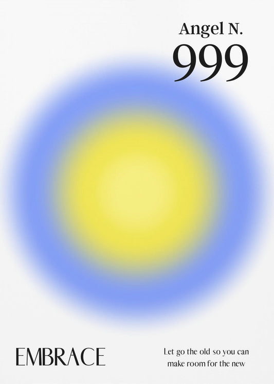Angel Number 999 | Poster