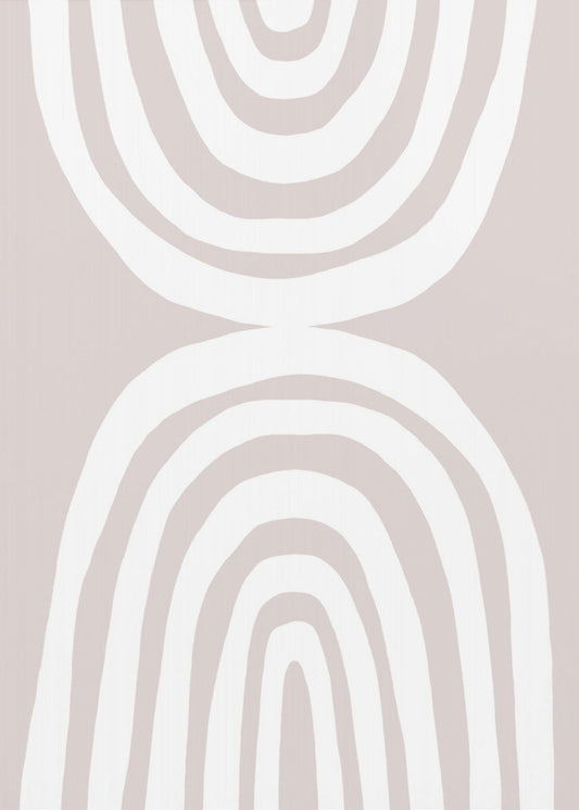 Organic Concentric Shapes | Poster