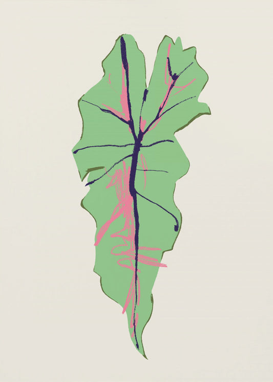 Alocasia Polly | Leinwand