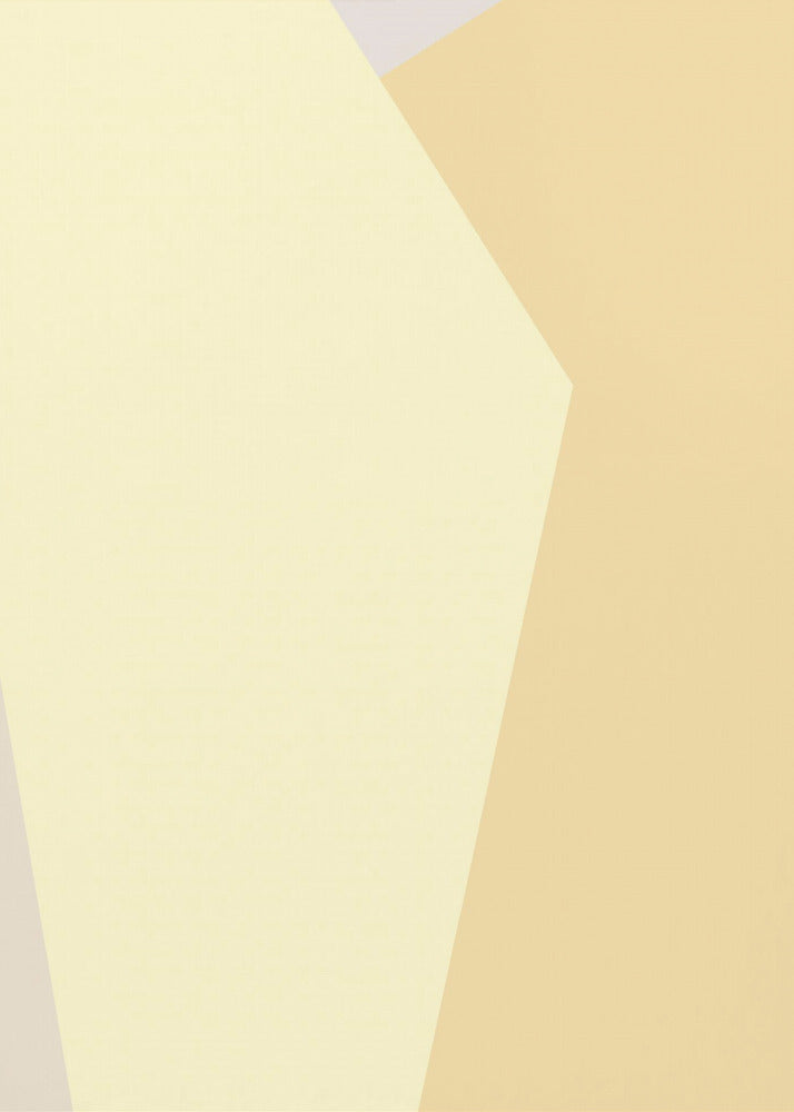 Abstraktes Gelb | Poster