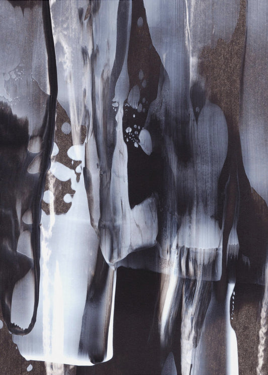 Monochrome Kernschmelze | Poster