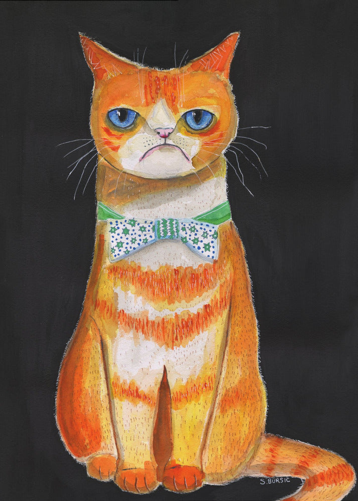Sad Cat | Canvas