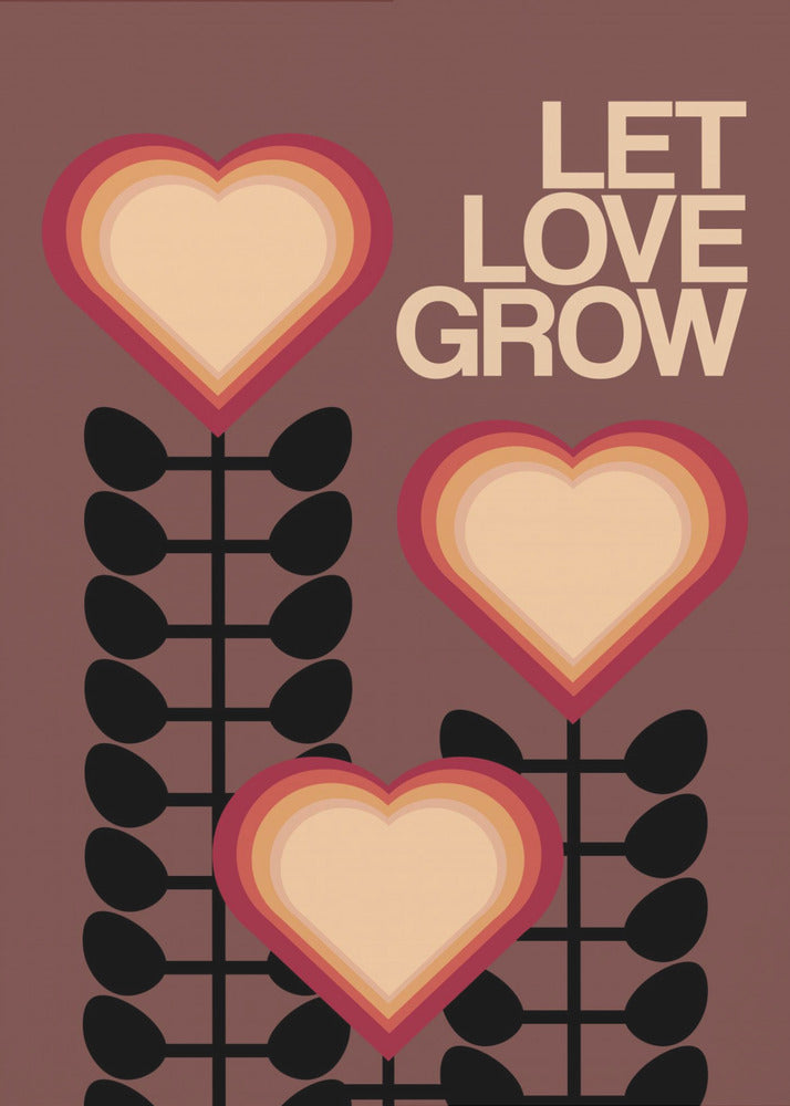 Lass die Liebe braun werden | Poster