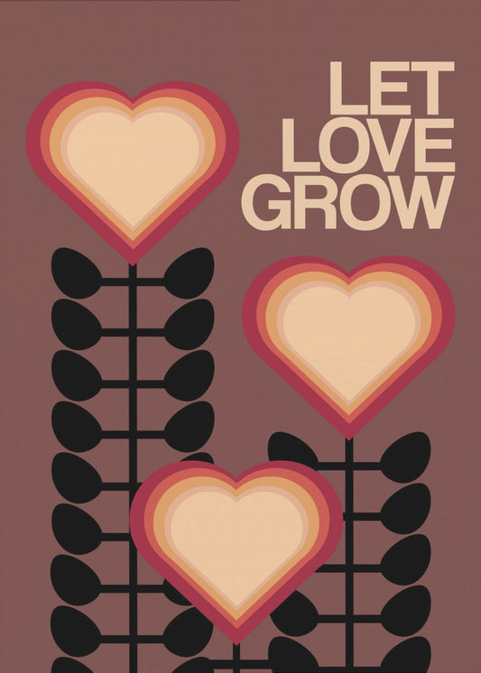 Lass die Liebe braun werden | Poster
