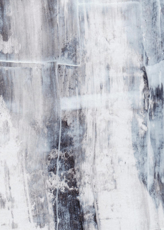 Pinselstriche in gedämpften Tönen | Poster