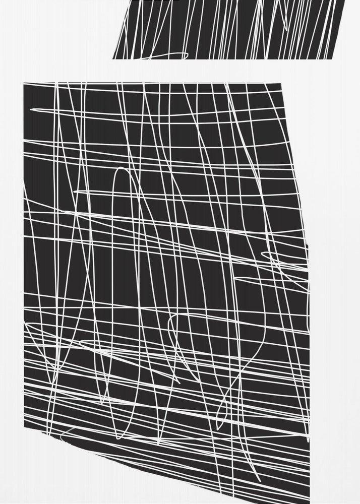 Chaotischer Linientanz | Leinwand