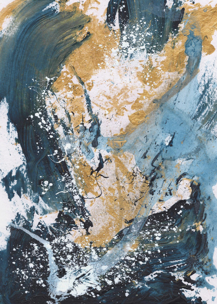 Goldenes Meer | Leinwand
