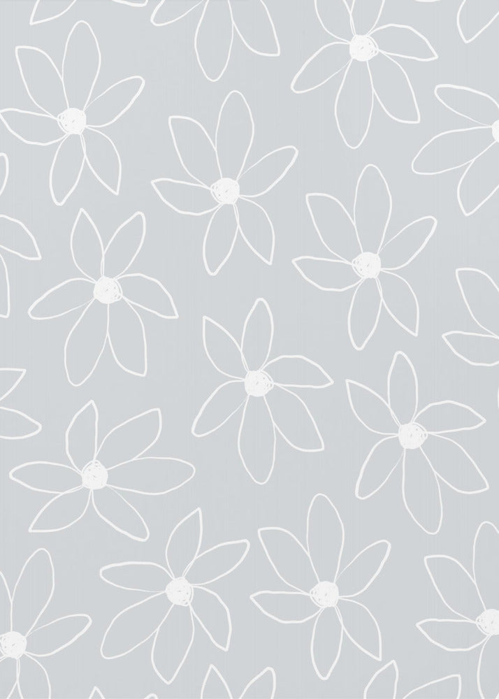 Luftige Blumen | Leinwand