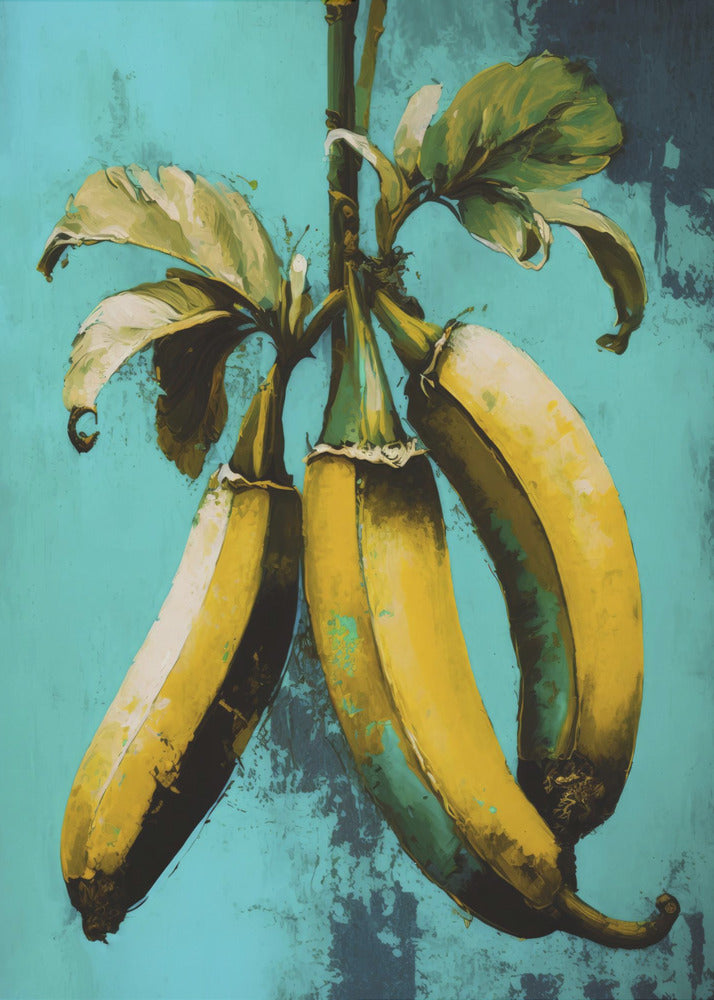Bananen-Blues | Leinwand