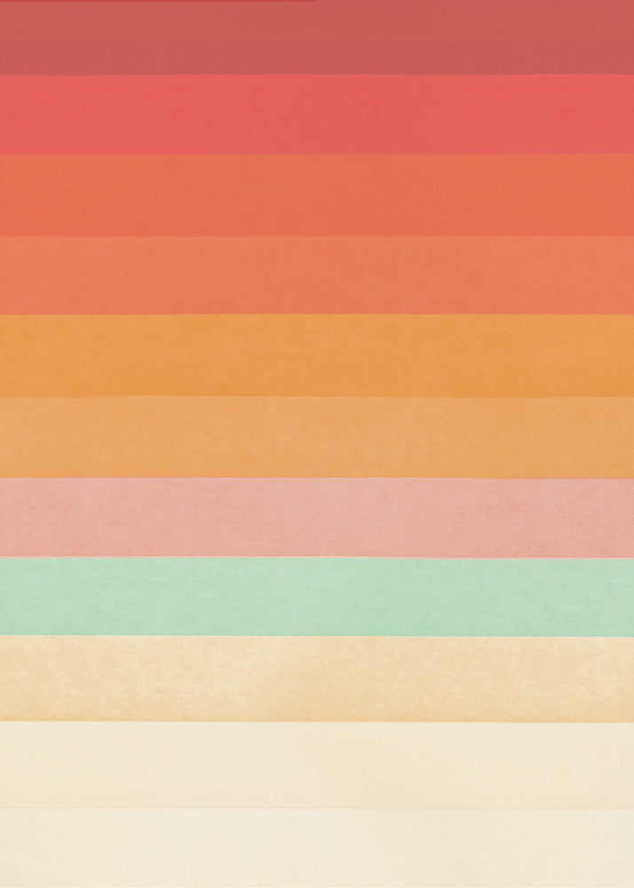 Regenbogen-Chevrons | Poster