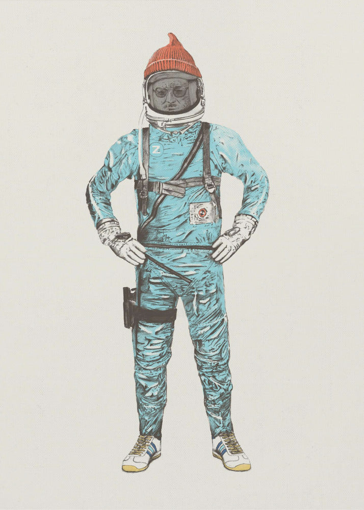 Zissou im Weltraum | Leinwand