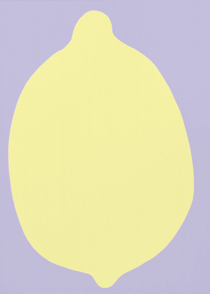 Lemon on Lavender | Canvas