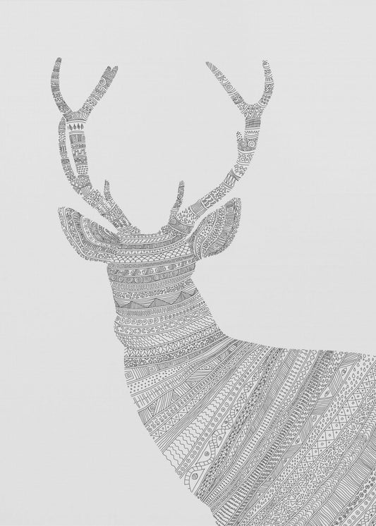 Hirschgrau | Poster