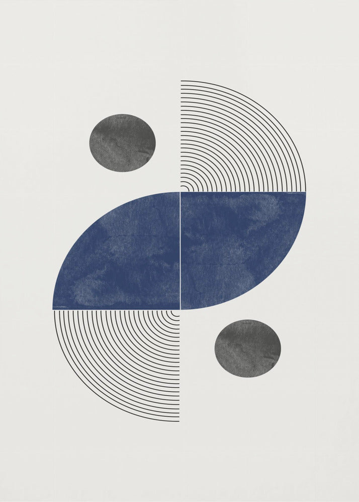 Symmetrische Echos | Leinwand