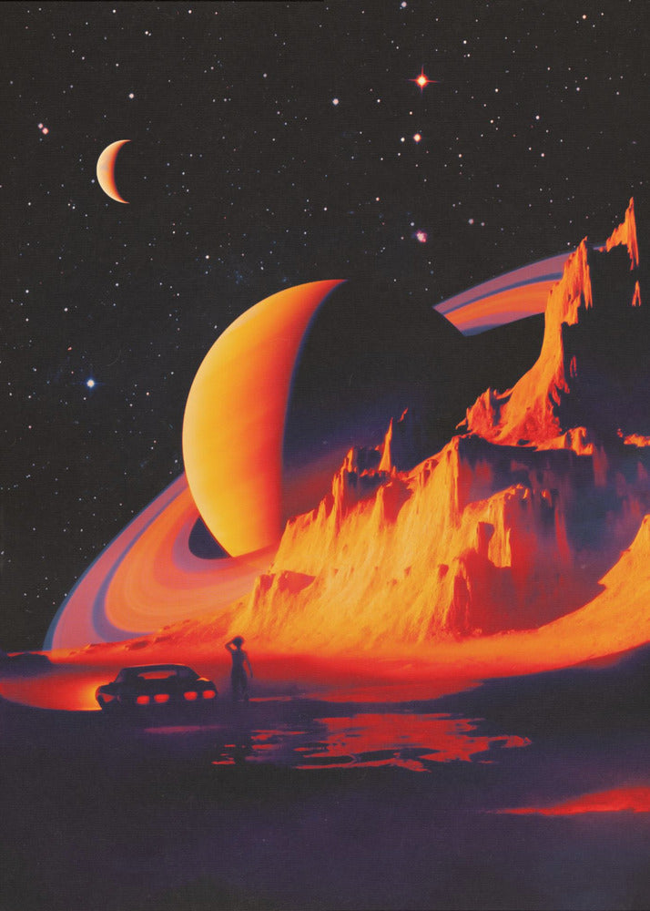 Außerirdische Landschaft | Poster