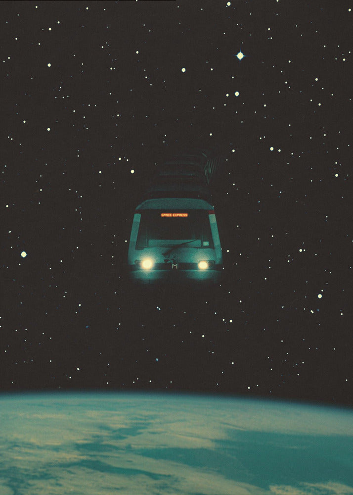 Space Express | Leinwand