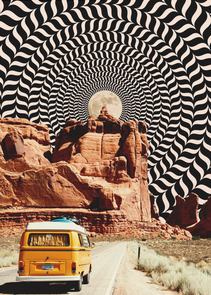Der echte Roadtrip | Leinwand