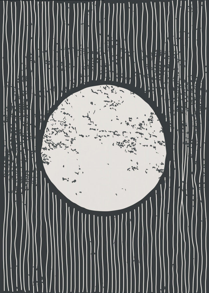 Minimaler Mond | Leinwand