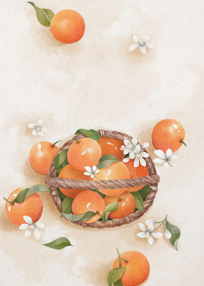 Saftige Orange | Poster