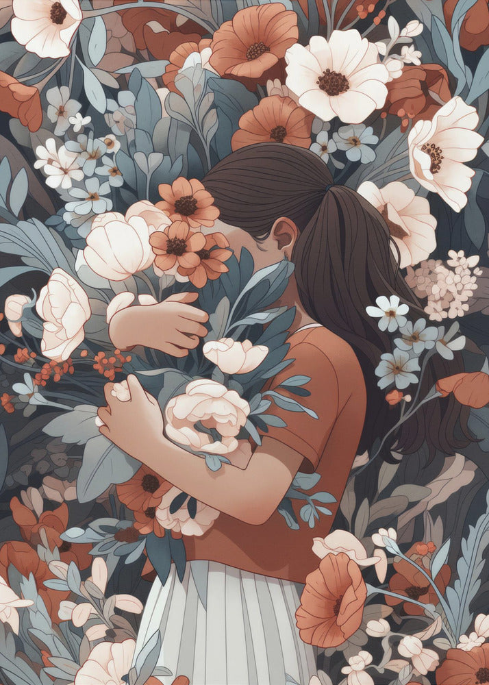 Florale Umarmung | Poster