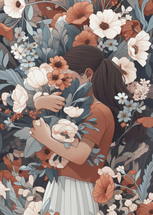 Florale Umarmung | Poster