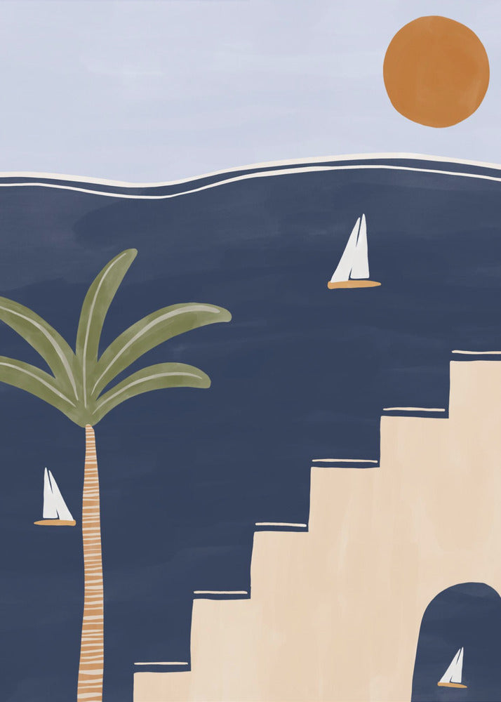 Sailboats | Poster