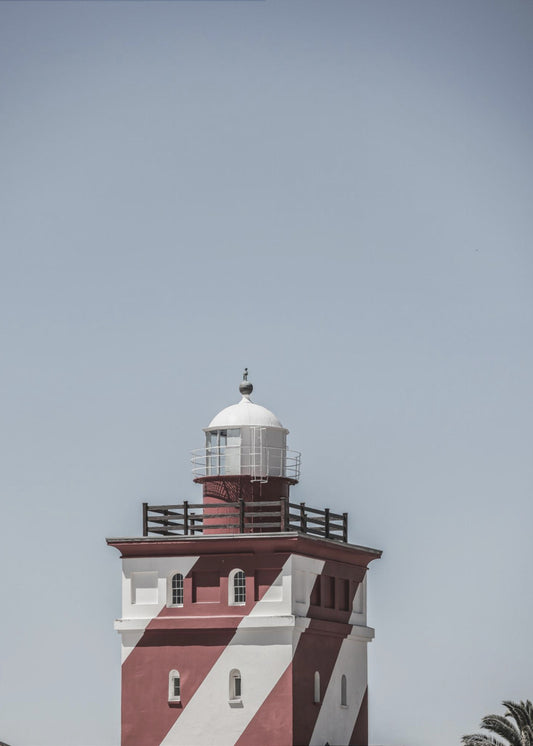 Leuchtfeuer am Meer | Leinwand
