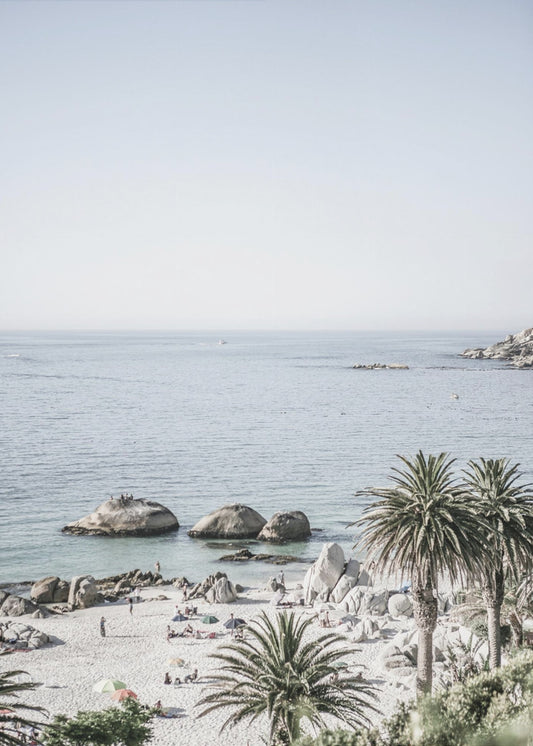 Ruhige Küste | Leinwand