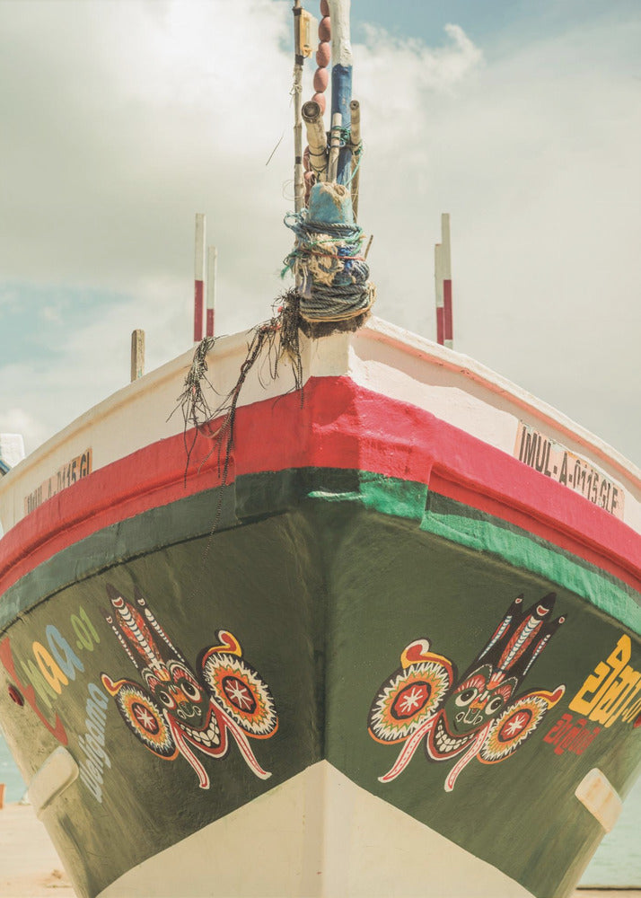 Lebendige Schiffsfront | Poster