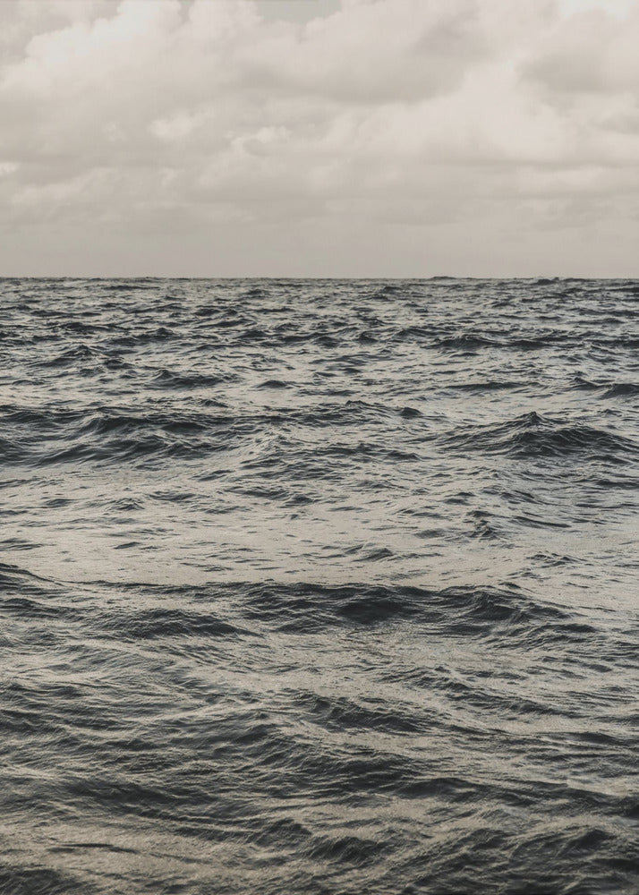 Endlose Horizontwellen | Poster