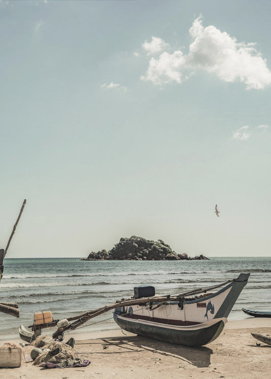 Gelassenheit am Meer | Leinwand