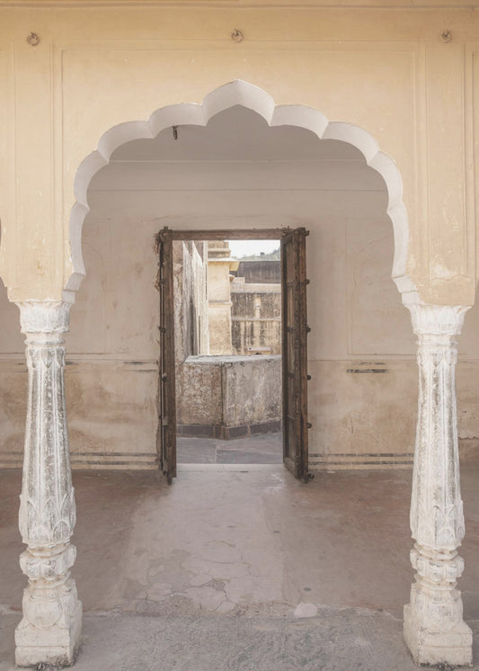 Antiker Torbogenblick | Leinwand