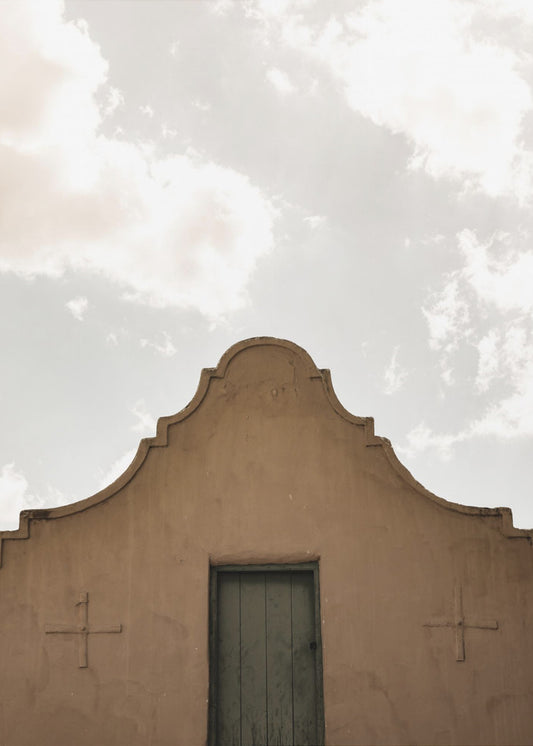 Siedlerunterkunft | Leinwand