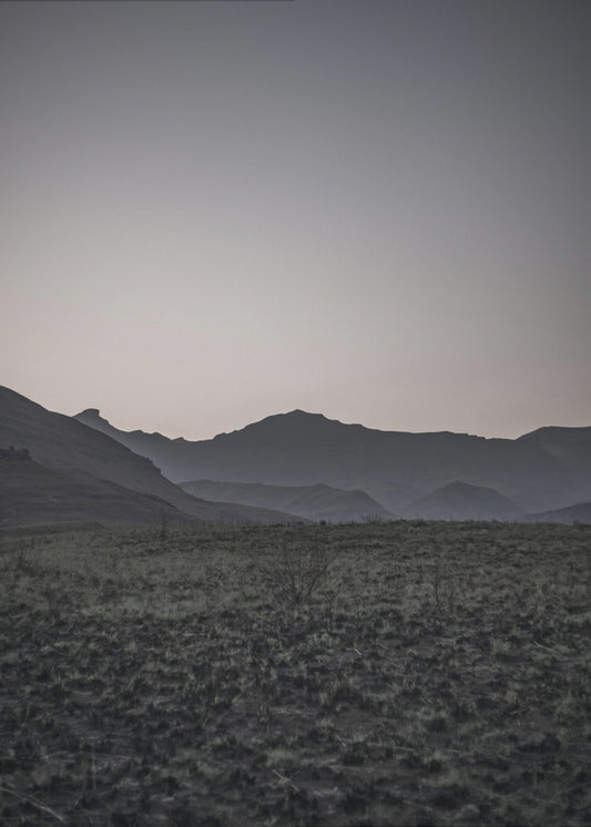 Wüstendämmerung | Leinwand