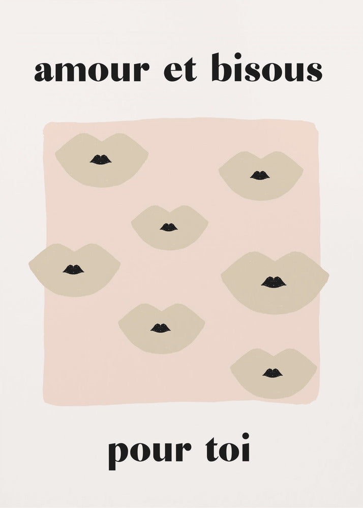 French Kiss Poster | Poster