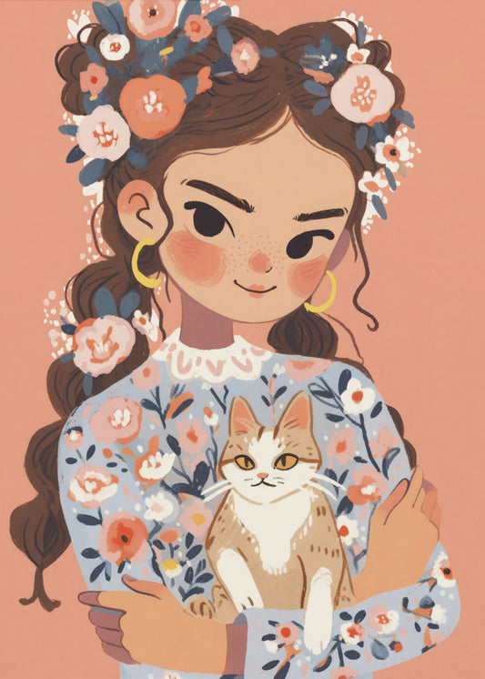 Floraler Begleiter | Poster